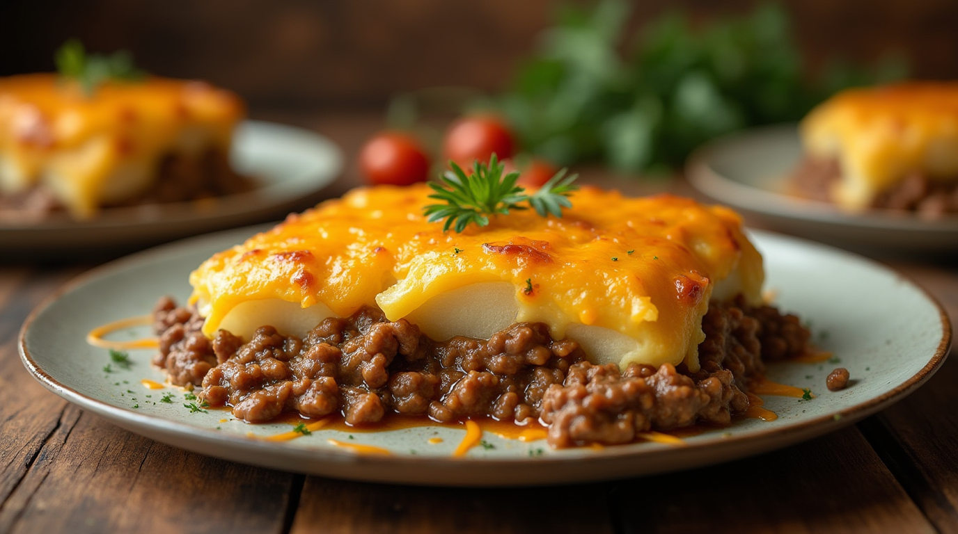 Hamburger Potato Casserole